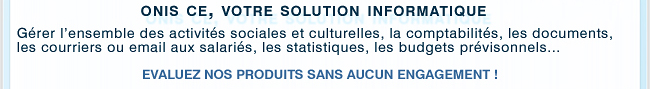 ONIS CE VOTRE SOLUTION INFORMATIQUE